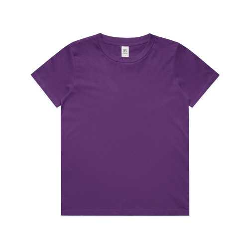 PURPLE kids-staple-tee-purple